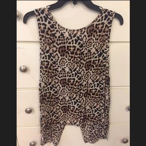 Ten Sixty Sherman Leopard Print shirt